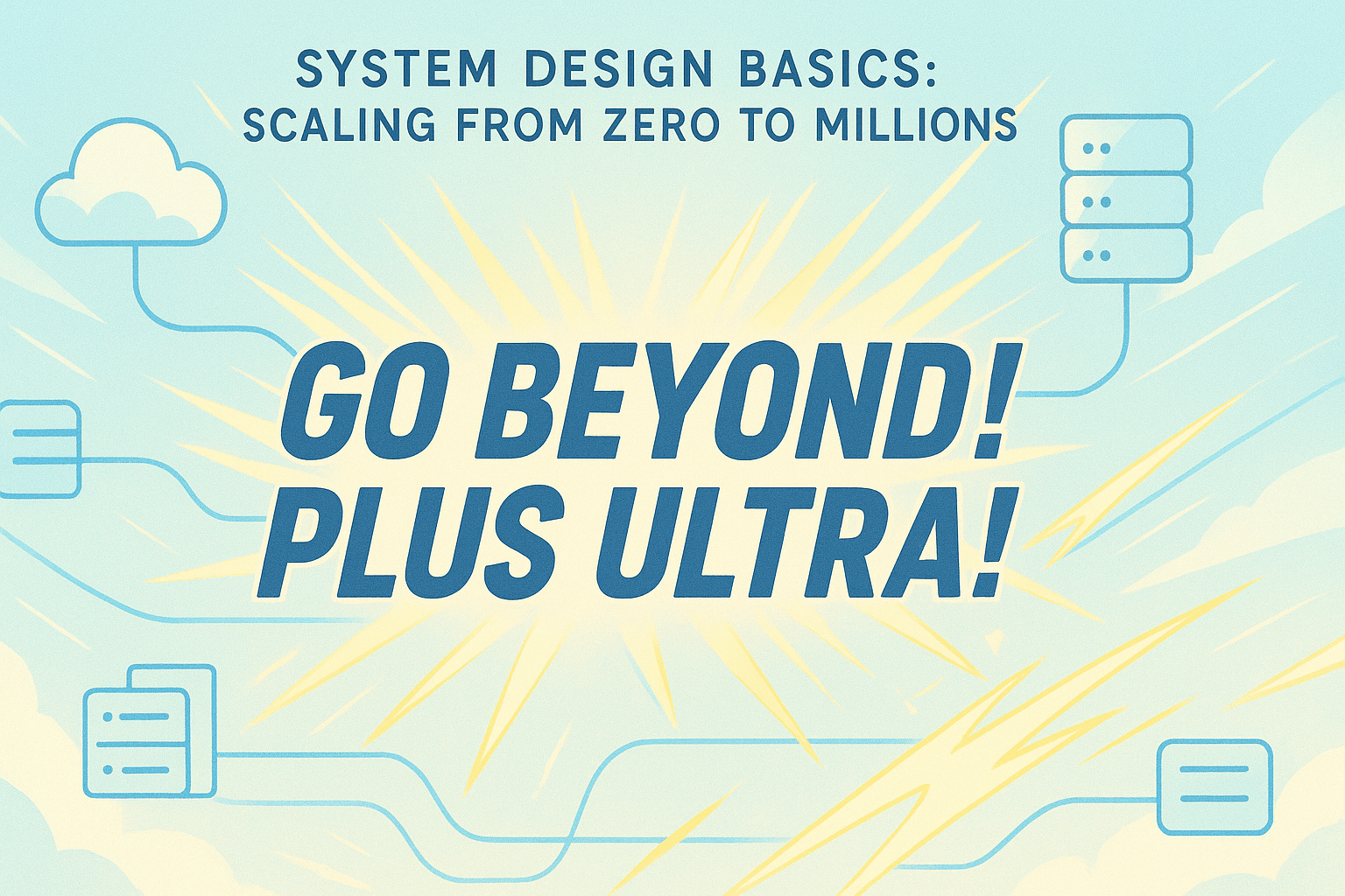 Vol. 1 System Design Basics: Scaling from Zero to Millions